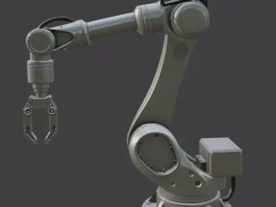 Robotic Arm 3D Model 3D model by im3dking from CGTrader