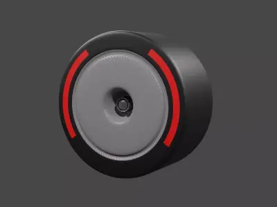 Formula 1 Tires 3D model