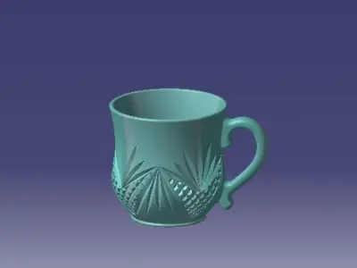 sharlot cup best for printing and producing 3D print model