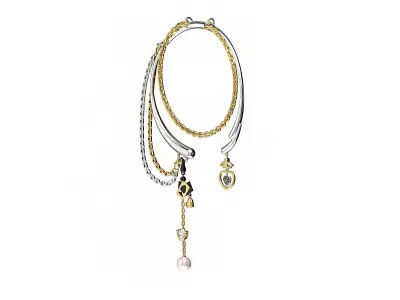 Necklace exclusive 2 3D print model