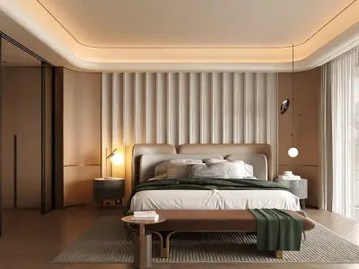 Italian-style Bedroom 3D model