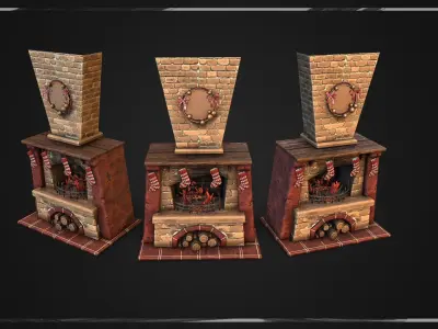 Christmas Pack 3D model buy