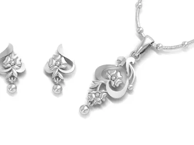 Pendant Necklace  3D print model purchase