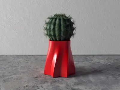 Plant Pot Holder  3D Print Model 3 3D print model