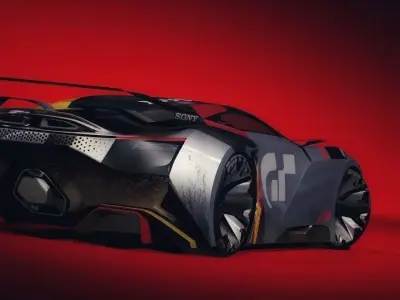 Audi FSS Quarantine concept Low-poly 3D model