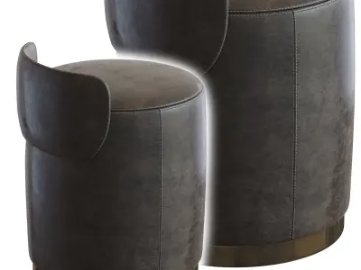 Pouf Andrew Martin 3D model