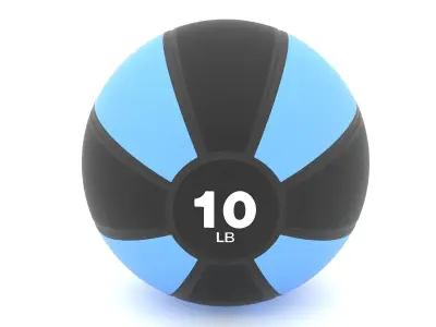 Athletics Medicine Balls 3D model