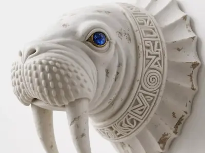 walrus 3D print model