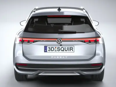 Volkswagen Passat Variant Business 2024 3D model