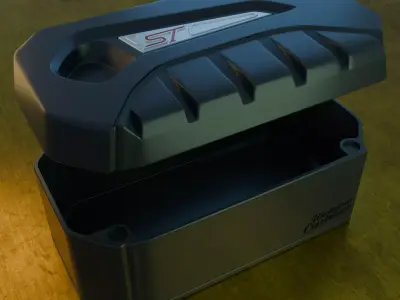 ST Fiesta Engine Cover Style Box 3D print model