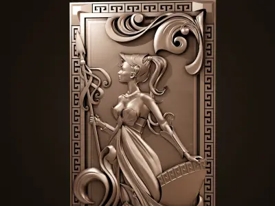 Athena  3D print model