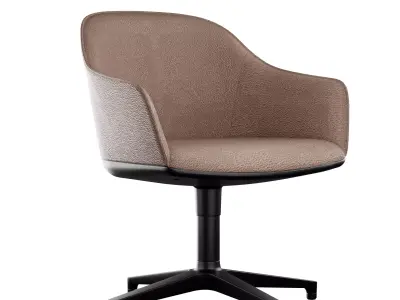 Vitra Softshell Chair 3D model