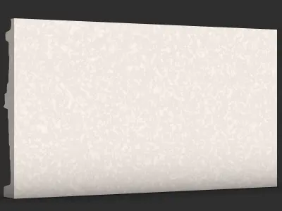 Crude Stone Barrier Low Poly 3D print model