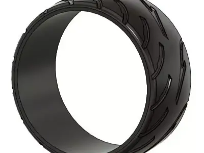 NANKANG AR1 Tyre for Nozzautominis Rims Free 3D print model