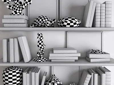 Decor set 08 3D model