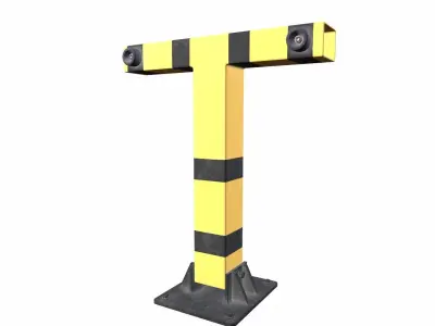 Stopper Low-poly 3D model