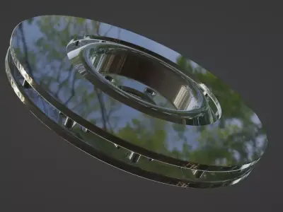 disk  wheel  3D model