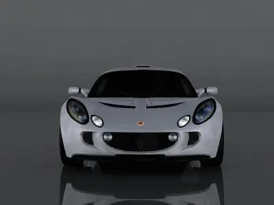 Lotus Exige Cup 240 Low-poly 3D model