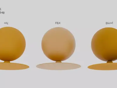 Ball Chair 3D 3D model