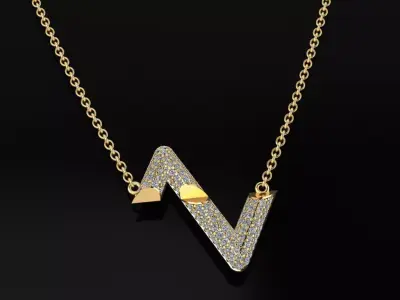 Louis Vuitton Pendant  3D print model