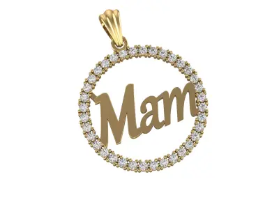 Pendant Anne 3D print model