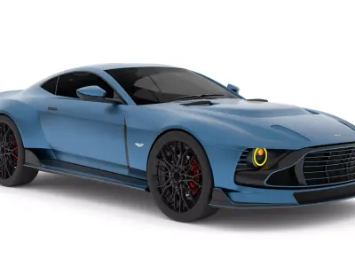 Aston Martin Valour 2026 3D model