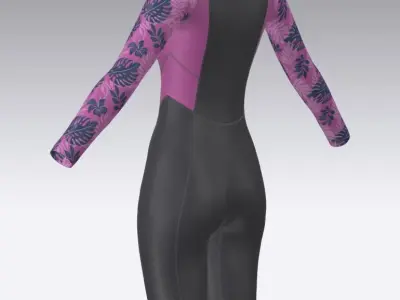 Wetsuits Swimsuits 3D 3D model