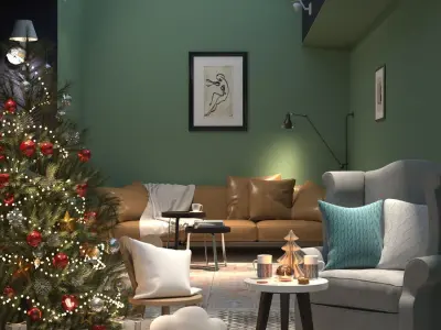 greenshade christmass 3D model