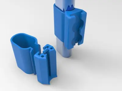 Nasa clamp 3D print model