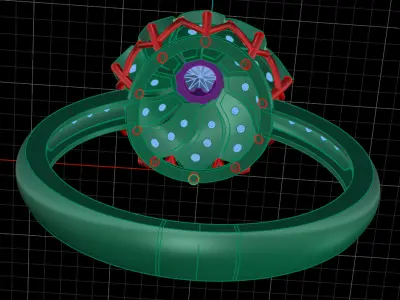jewelry ring 299 3D print model