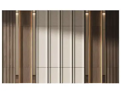 Decorative V94 Wall Panels 3D model