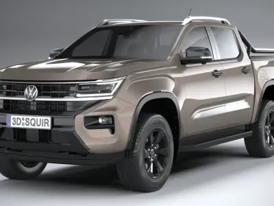 Volkswagen Amarok 2023 3D model