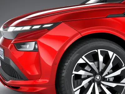 Skoda Enyaq Coupe 2025 3D model