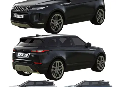 Range Rover Land Rover Evoque 3D model