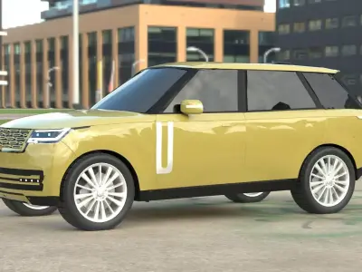 Range Rover 3D model by jobaijerom