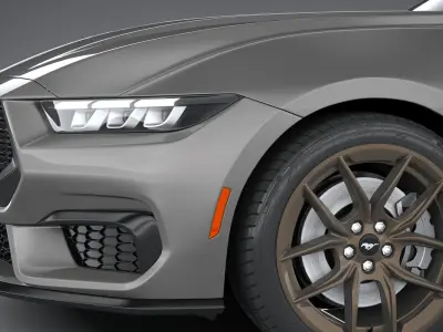 Mustang 2024 3D model