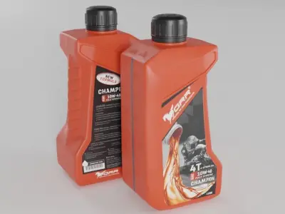 Engine Oil Free 3D model