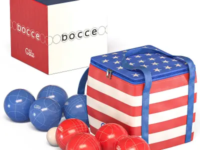 Bocce set Idle Banter Games 3D model