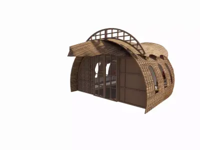 beach house 3D model