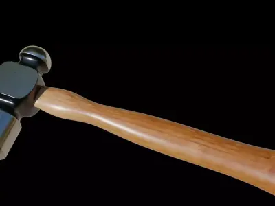 This is 3d model Hammer  3D model