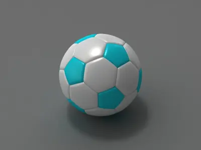 Soccer Ball football 3 3D model