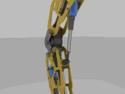Robot Foot Free 3D model