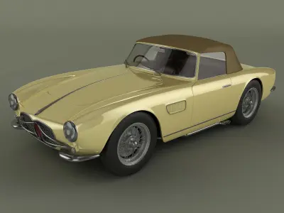 Maserati 150GT Spider 3D model