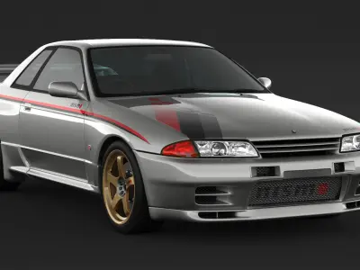 Nissan Skyline GT-R R32 nismo 3D model
