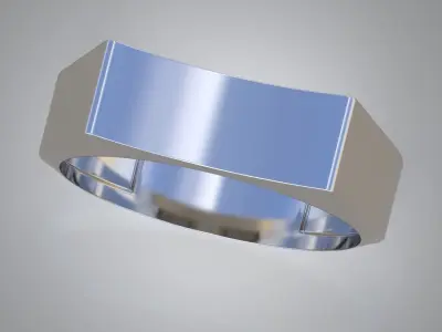 Diamond ring 0337 3D printable model  Free 3D print model