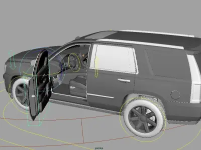 Car suv 3D model by gohean333