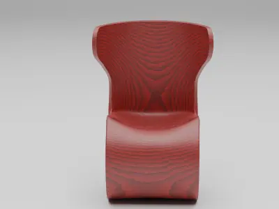 Woodys High Quality Chairs Colletion PBR 003 3D model