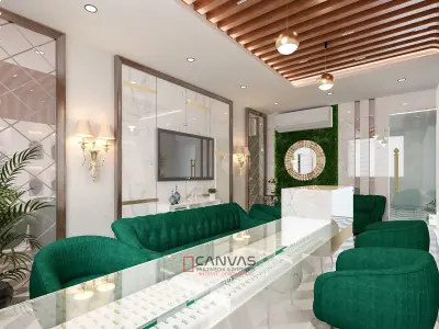 Jewellery Showroom in 3Ds Max and V-ray 3D model