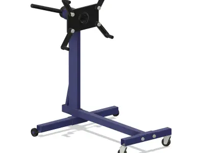 3d printable scale model engine stand 3D print model