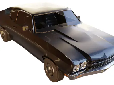 Chevrolet chevelle 1970 3D model